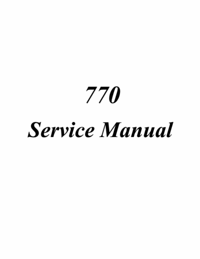 Proview SH770 Proview SH770 LCD Service Manual
